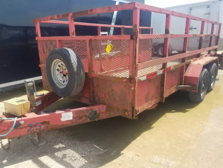 Used 2015 Rugged Terrain EQUIPMENT TRAILER
