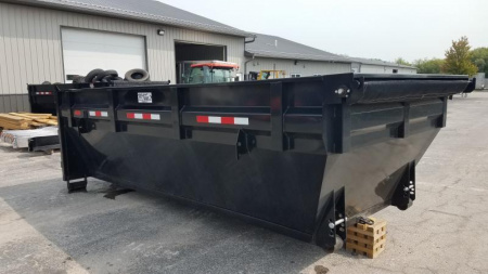 New 2025 Good Guys Trailers 83X14 ROLL OFF DUMP BIN 4' SIDES