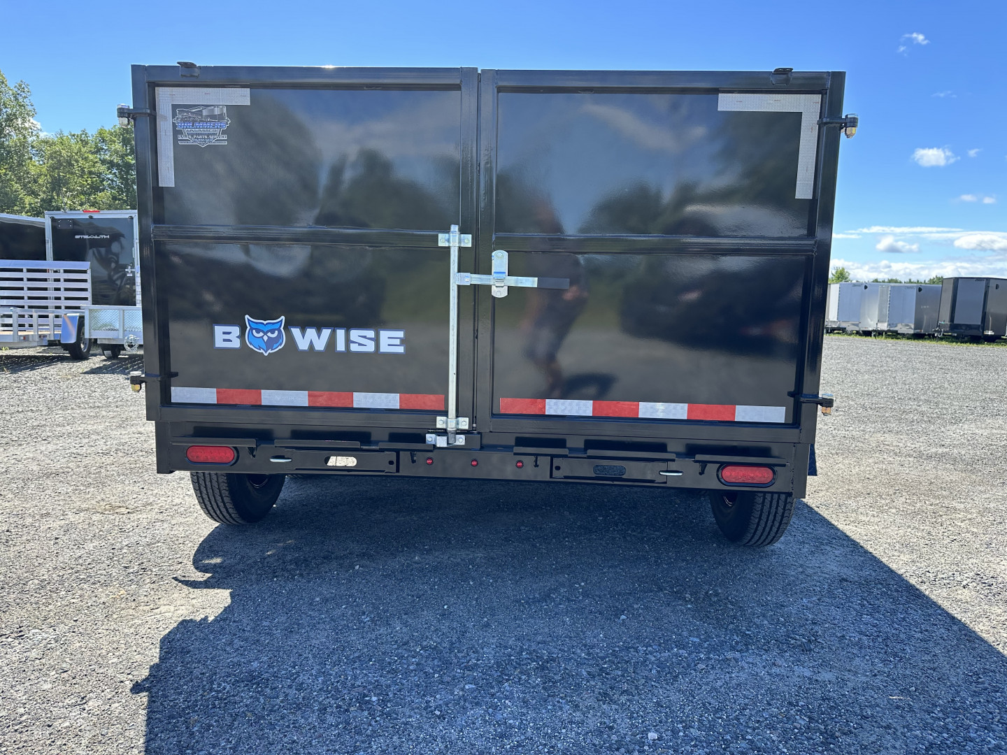 New 2026 BWISE DT712LP-LE-12 Dump Trailer