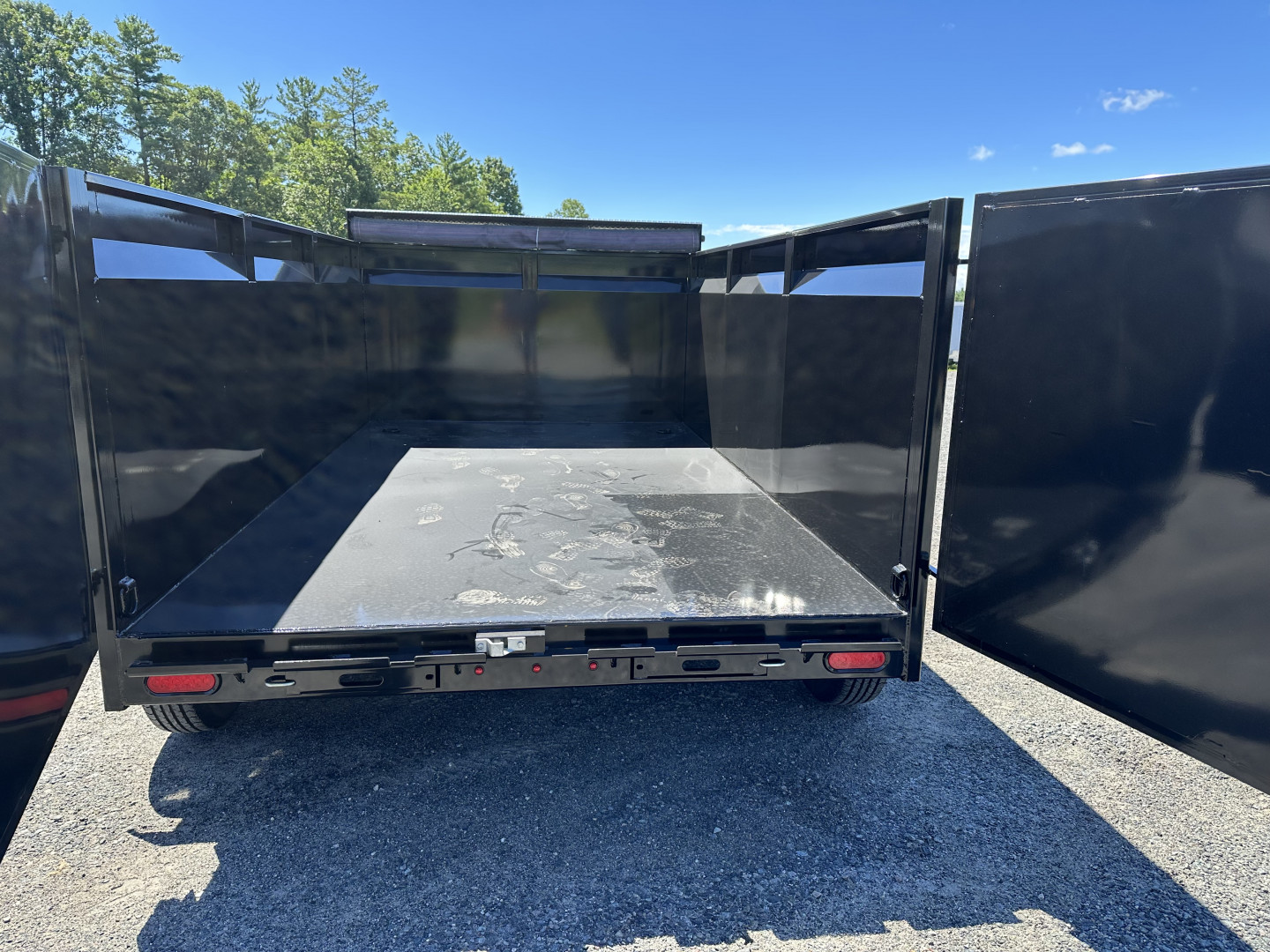 New 2026 BWISE DT712LP-LE-12 Dump Trailer