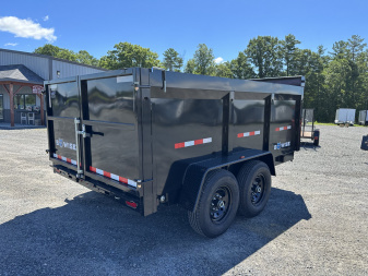 New 2026 BWISE DT712LP-LE-12 Dump Trailer