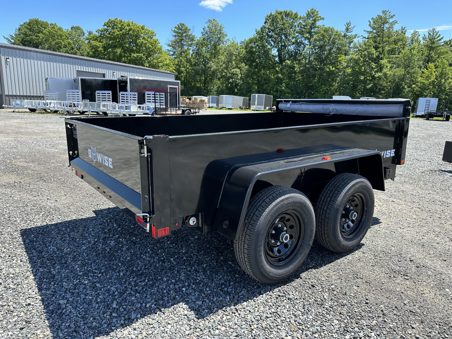 New 2026 BWISE DTR610LP-10 Dump Trailer