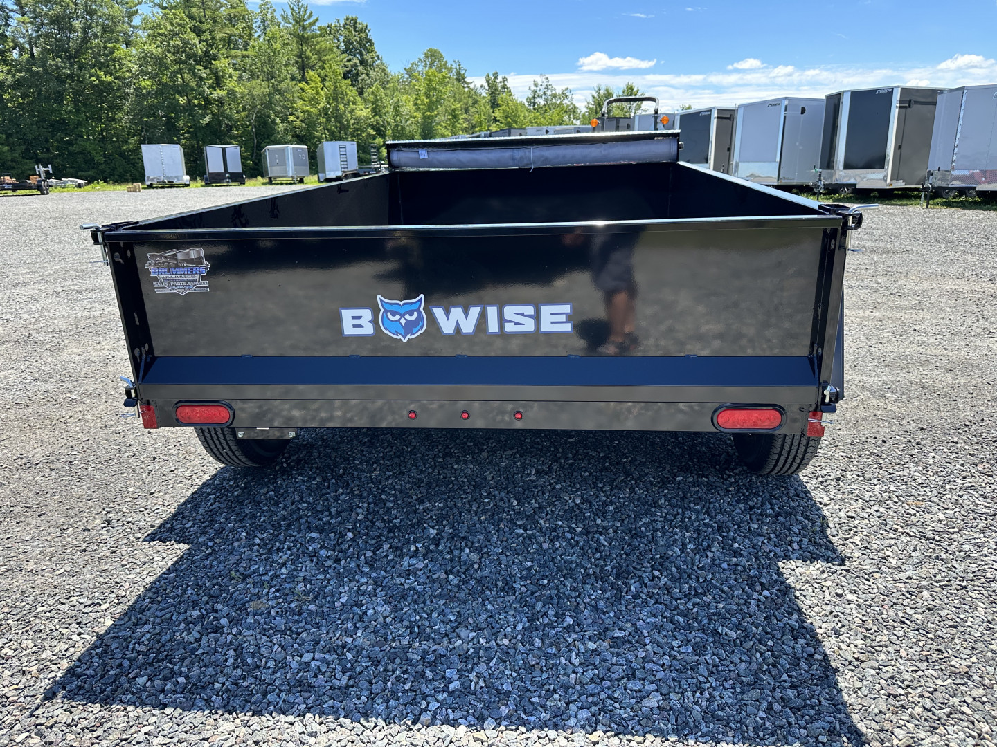 New 2026 BWISE DTR610LP-10 Dump Trailer