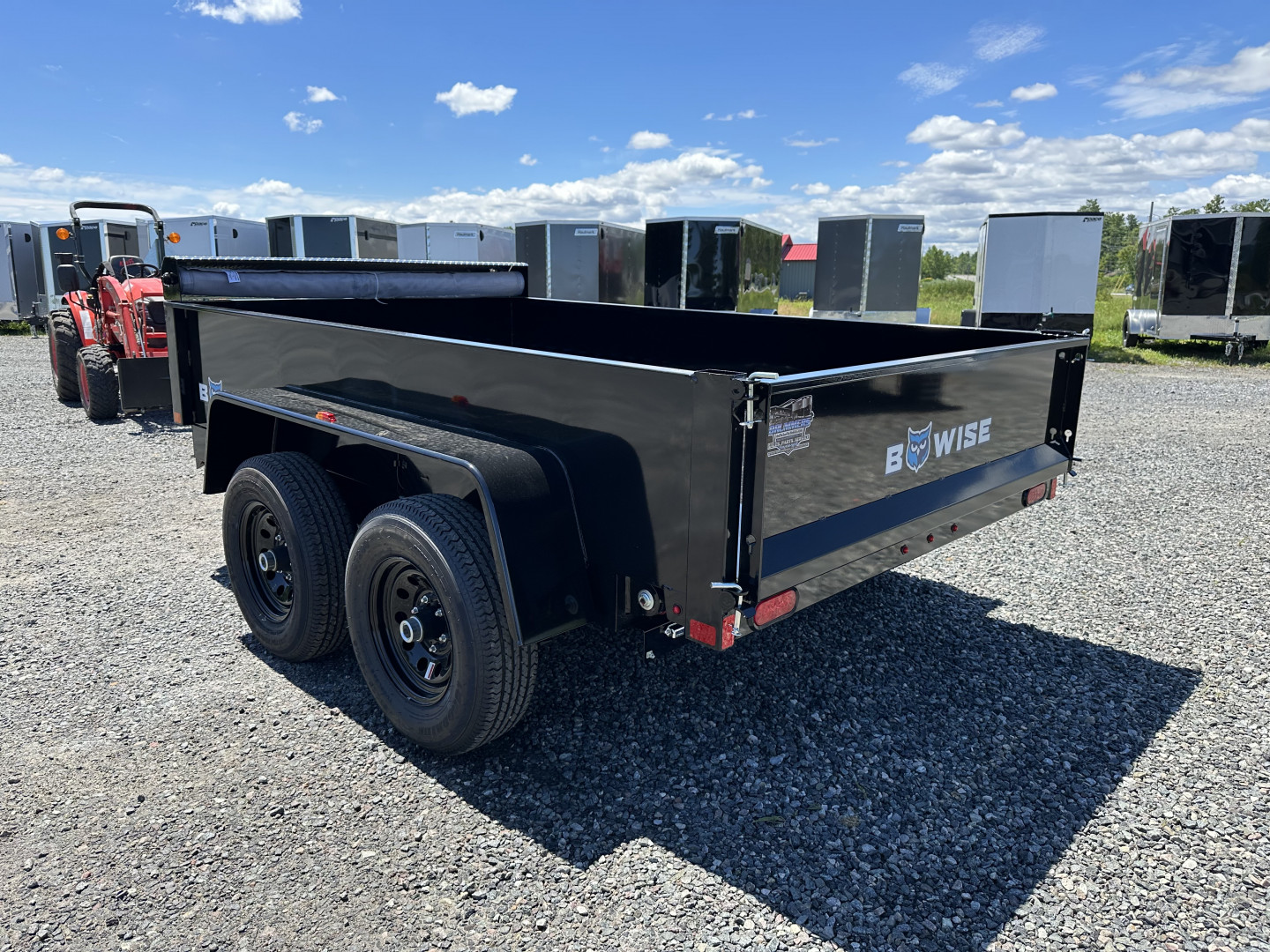 New 2026 BWISE DTR610LP-10 Dump Trailer