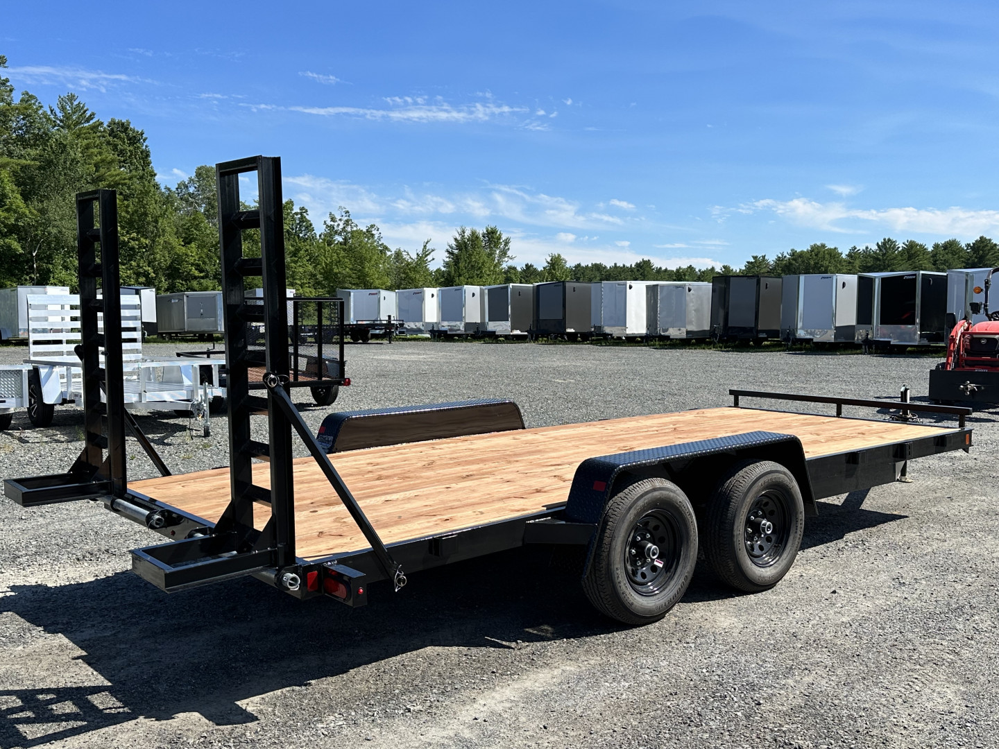 New 2026 BWISE EH18-10ELE Equipment Trailer
