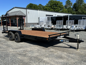 New 2026 BWISE EH18-10ELE Equipment Trailer