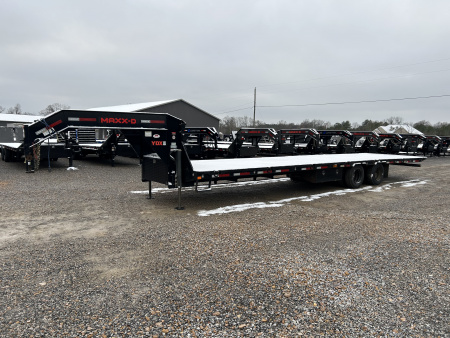 Used 2022 MAXXD 34' x 102" 30k Hyd Dove Gooseneck Trailer