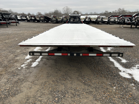 Used 2022 MAXXD 34' x 102" 30k Hyd Dove Gooseneck Trailer