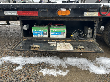 Used 2022 MAXXD 34' x 102" 30k Hyd Dove Gooseneck Trailer