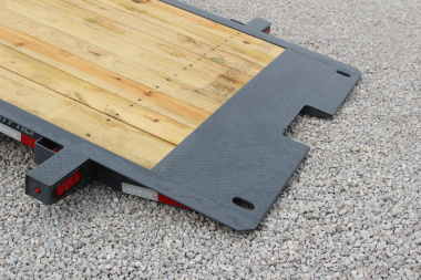 New 2025 Moritz 7' x 16' + 4' Low Pro - Gravity Tilt - Equipment Trailer - 16000# GVW