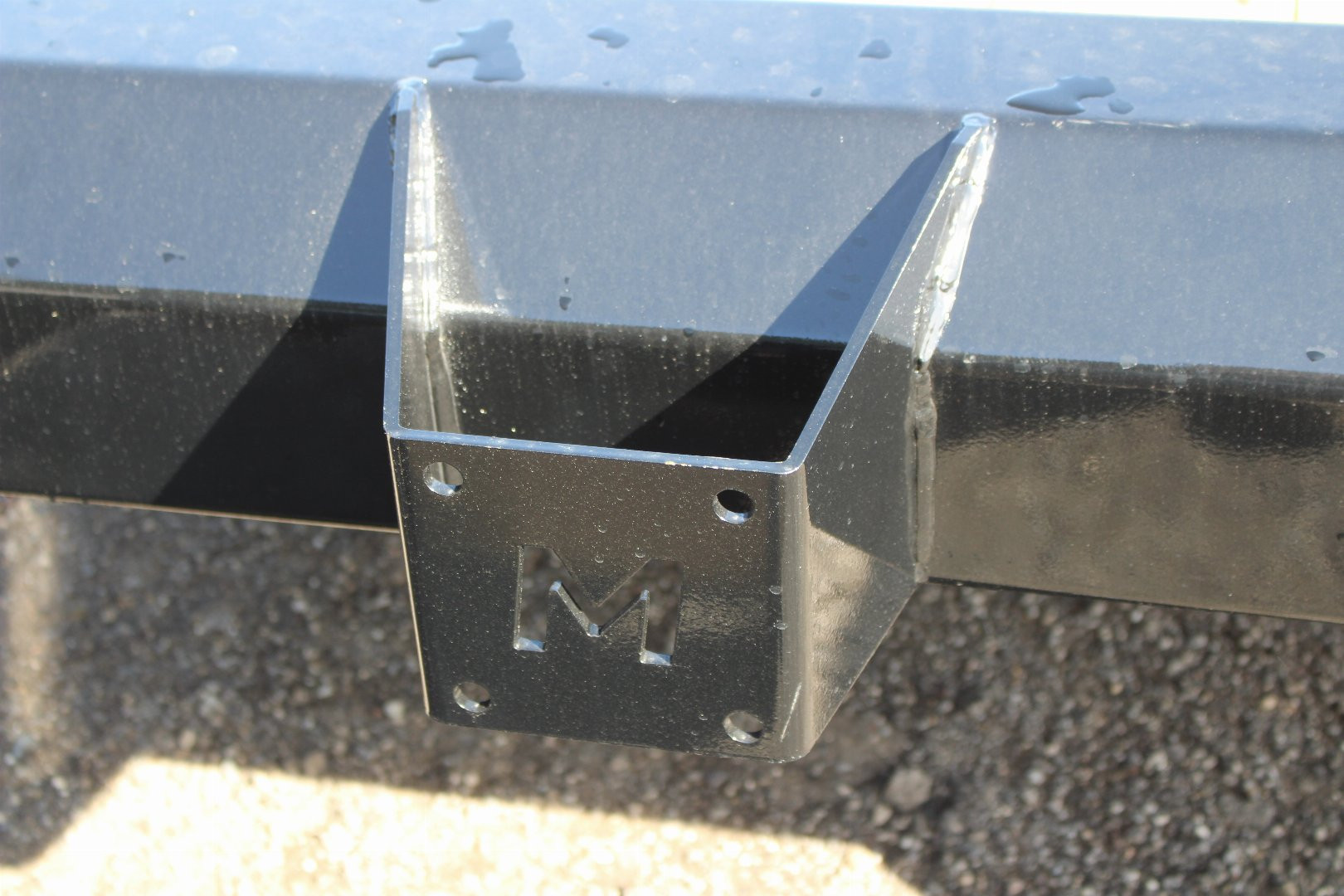 New 2025 Moritz 7' x 16' + 4' Low Pro - Gravity Tilt - Equipment Trailer - 14000# GVW