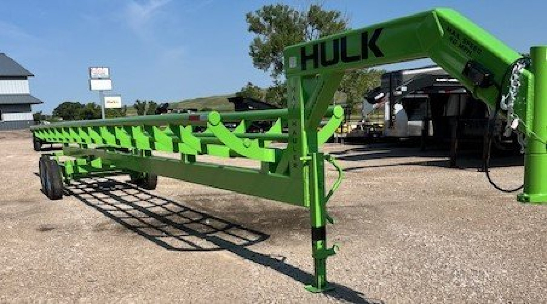 New 2024 Hulk 8 Bale Hay Trailer