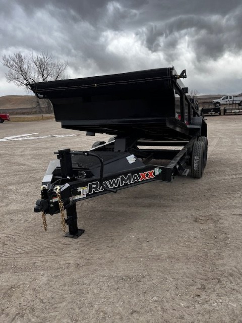 New 2025 RawMaxx Dump Dump Trailer