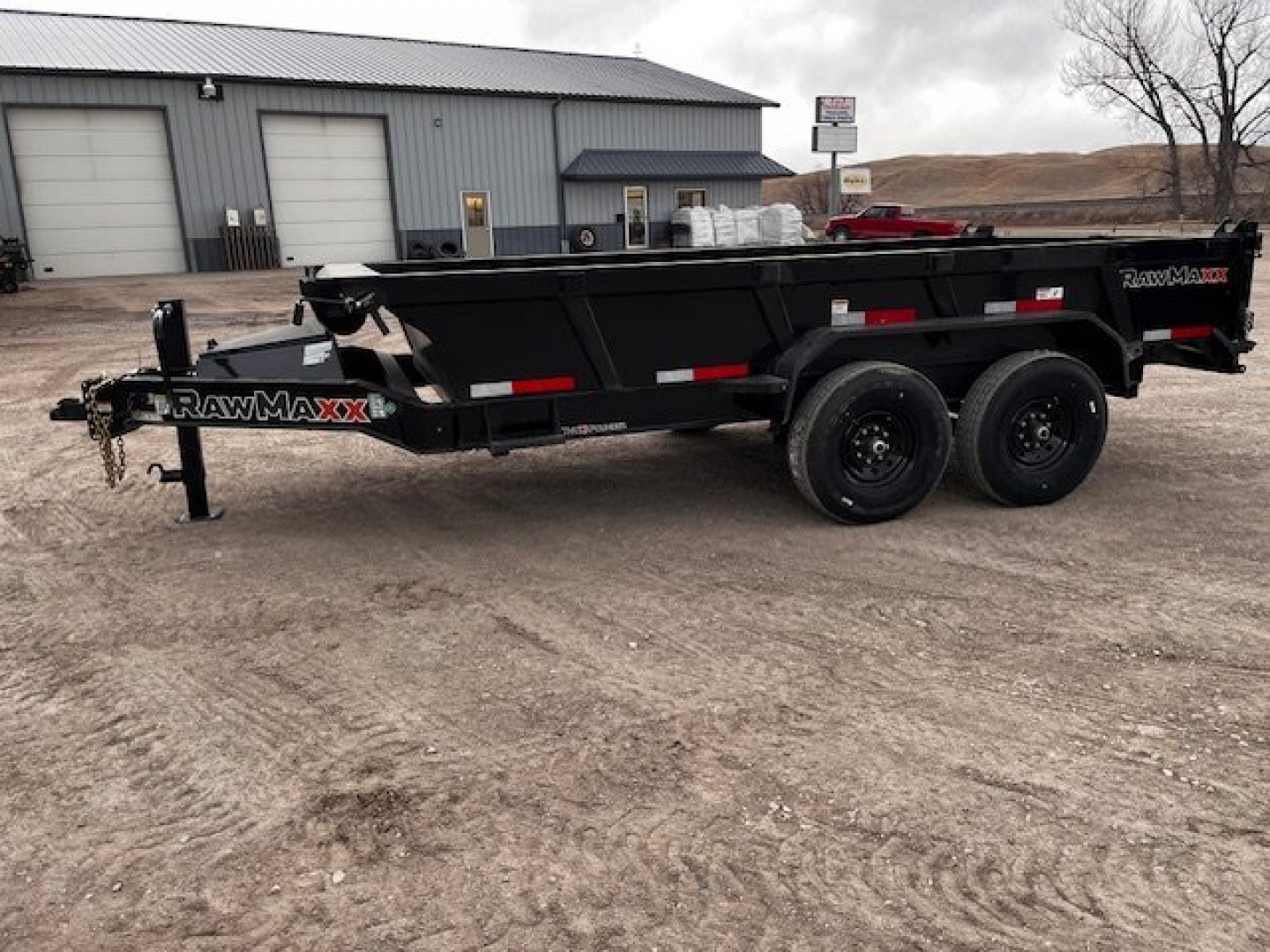 New 2025 RawMaxx Dump Dump Trailer