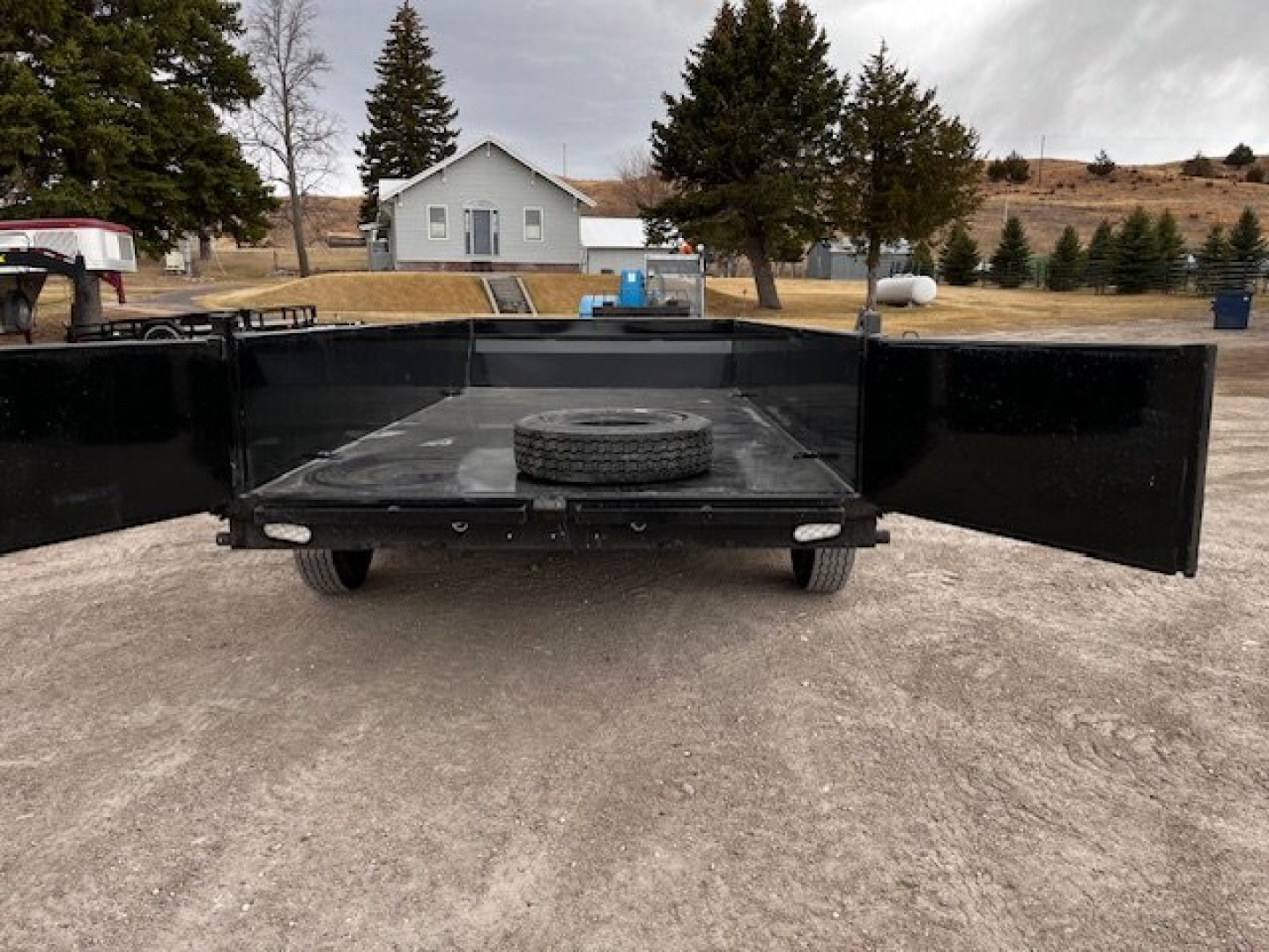 New 2025 RawMaxx Dump Dump Trailer