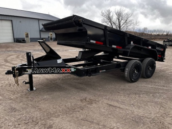 New 2025 RawMaxx Dump Dump Trailer
