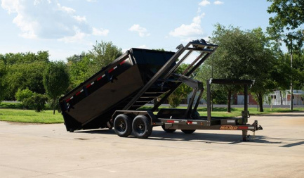 New 2023 MAXXD ROX - 14K Roll-Off Dump Dump Bin Dump Trailer