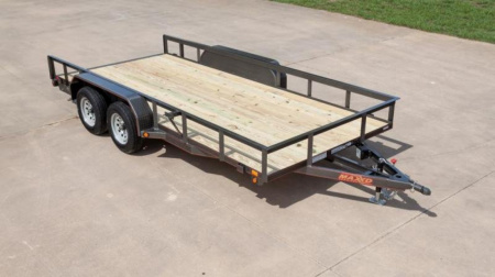 New 2022 MAXXD U3X - 14' X 83"Angle Tandem Axle Utility Trailer Utility Trailer