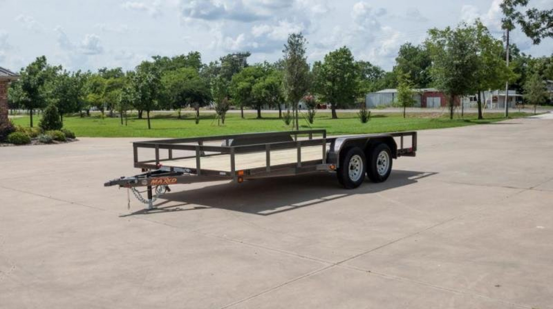 New 2022 MAXXD U3X - 14' X 83" Angle Tandem Axle Utility Trailer Utility Trailer