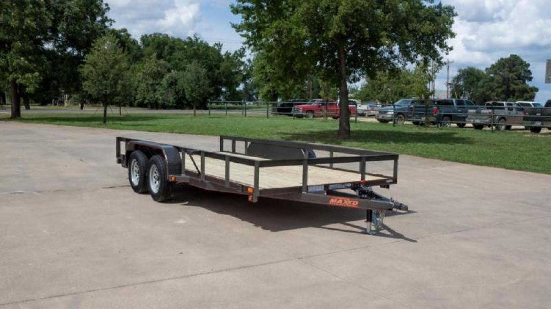 New 2022 MAXXD U3X - 14' X 83"Angle Tandem Axle Utility Trailer Utility Trailer