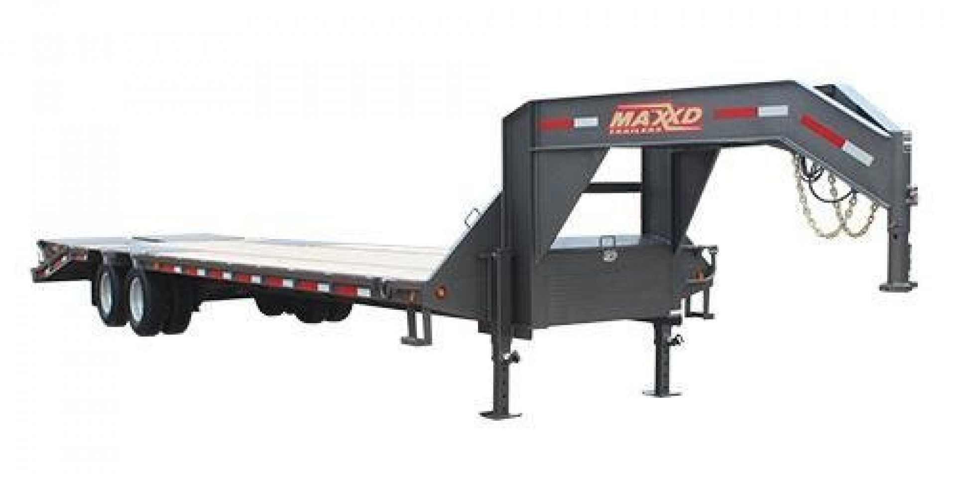 New 2023 MAXXD LDX - Low Profile Tandem Dual Flatbed Gooseneck Flatbed Trailer