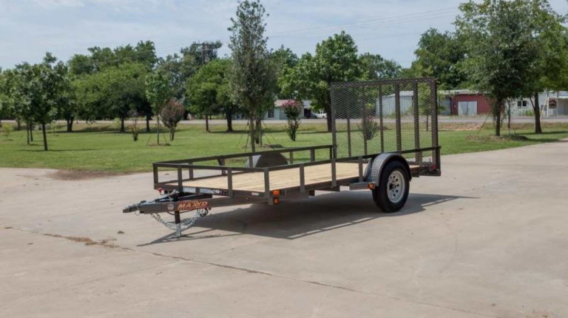 New 2022 MAXXD S3X - Angle Single Axle Utility Trailer Utility Trailer