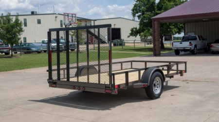 New 2022 MAXXD S3X - Angle Single Axle Utility Trailer Utility Trailer