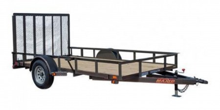 New 2022 MAXXD S3X - Angle Single Axle Utility Trailer Utility Trailer