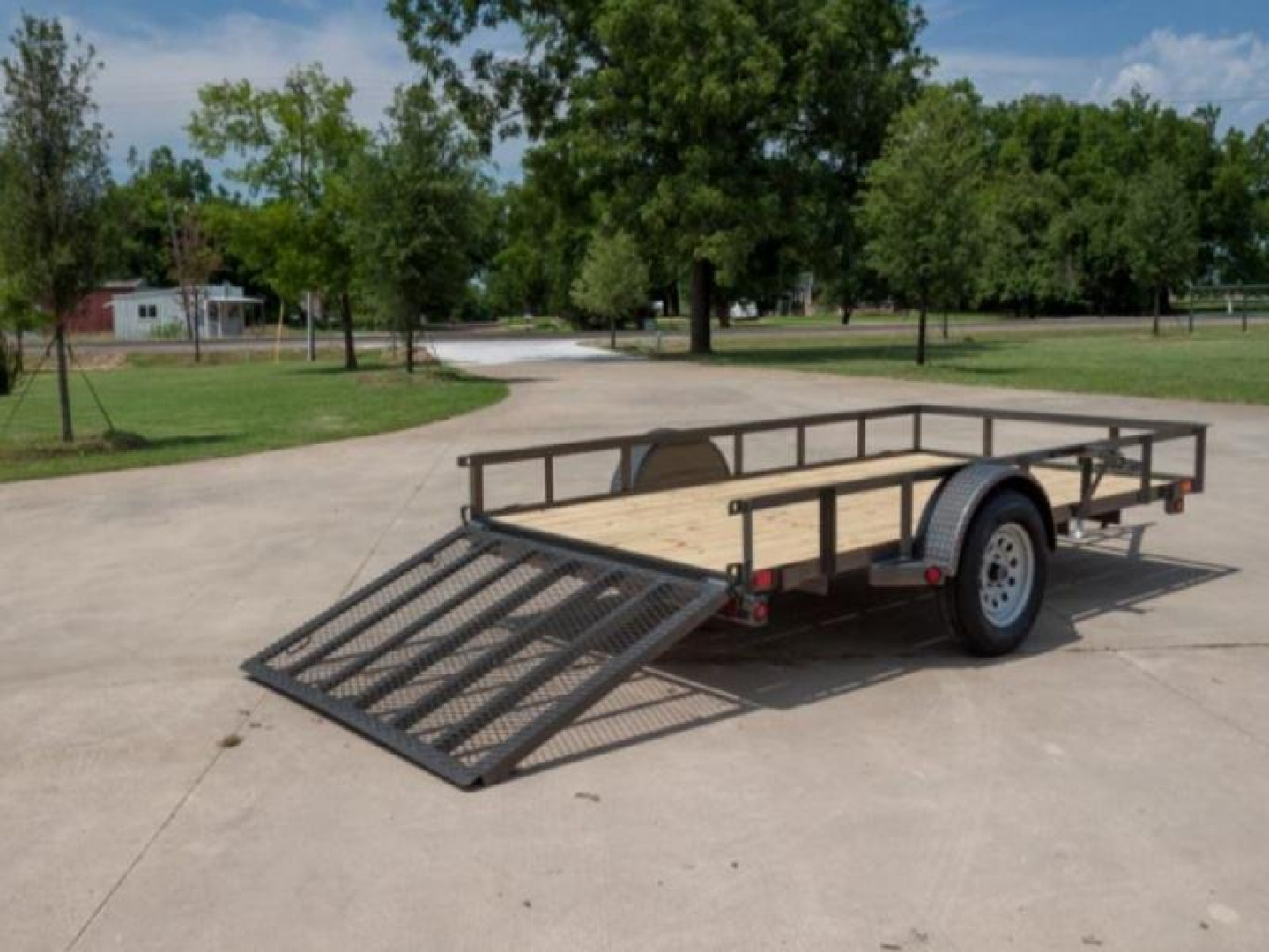 New 2021 MAXXD S3X6110 - Angle Single Axle Utility Trailer Utility Trailer