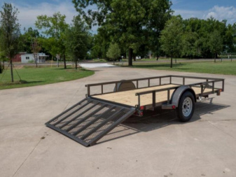 New 2021 MAXXD S3X6110 - Angle Single Axle Utility Trailer Utility Trailer