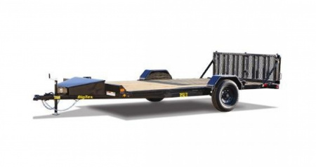 New 2024 Big Tex Trailers 35UT-14BK Utility Trailer