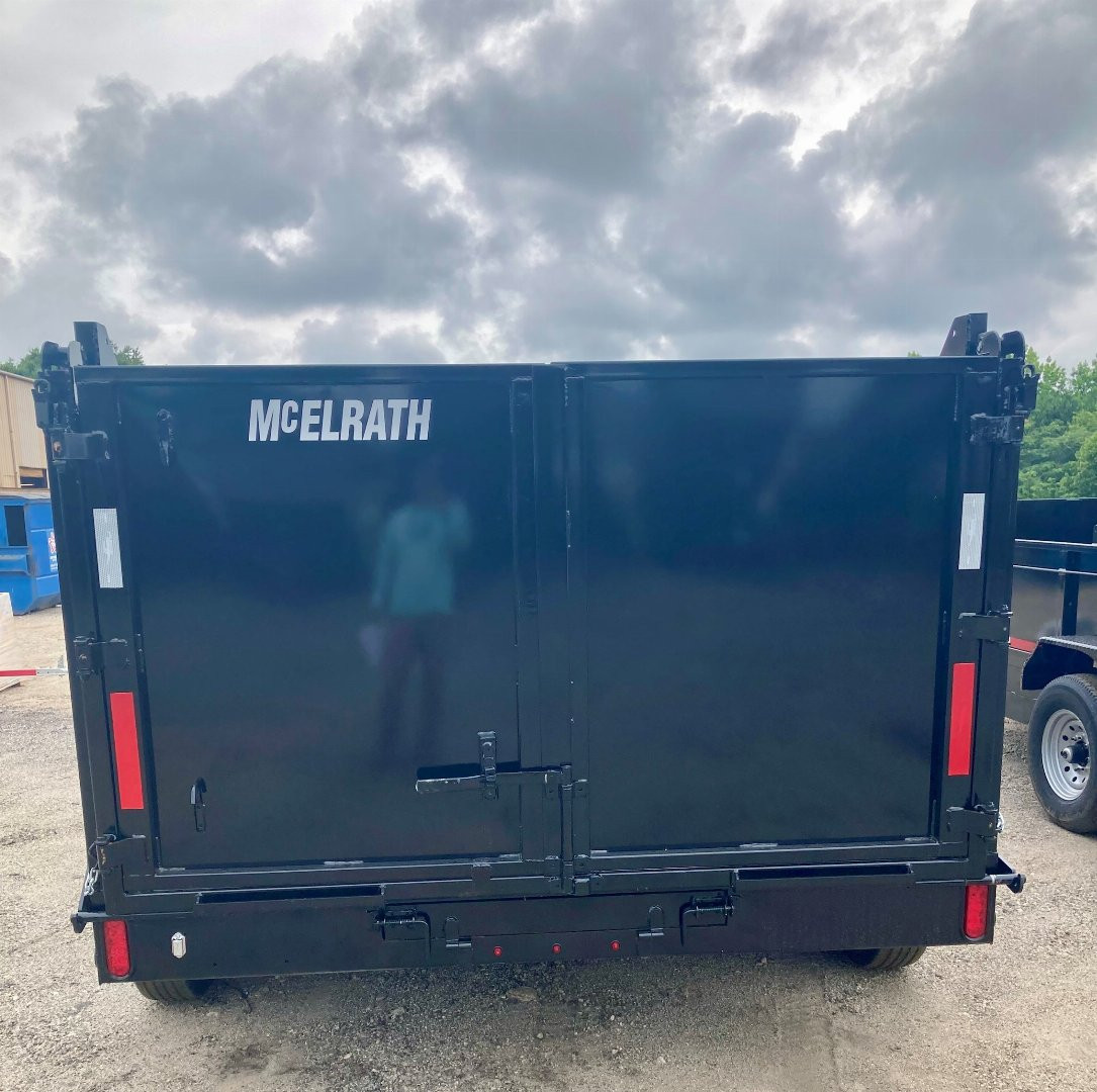 New 2025 McElrath Trailers 714DT7T Dump Trailer 4' SIDES