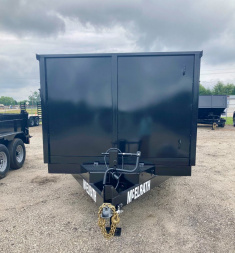 New 2025 McElrath Trailers 714DT7T Dump Trailer 4' SIDES