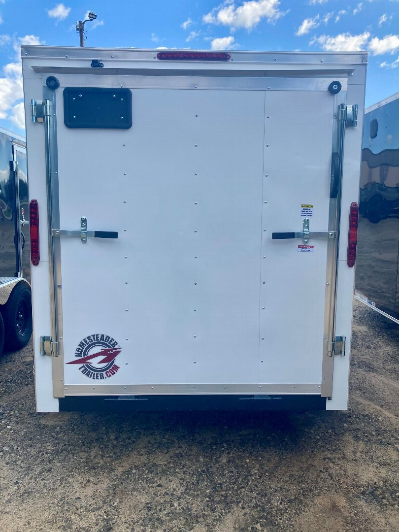 New 2025 Homesteader Trailer 6X12 Cargo / Enclosed Trailer 7k GVWR