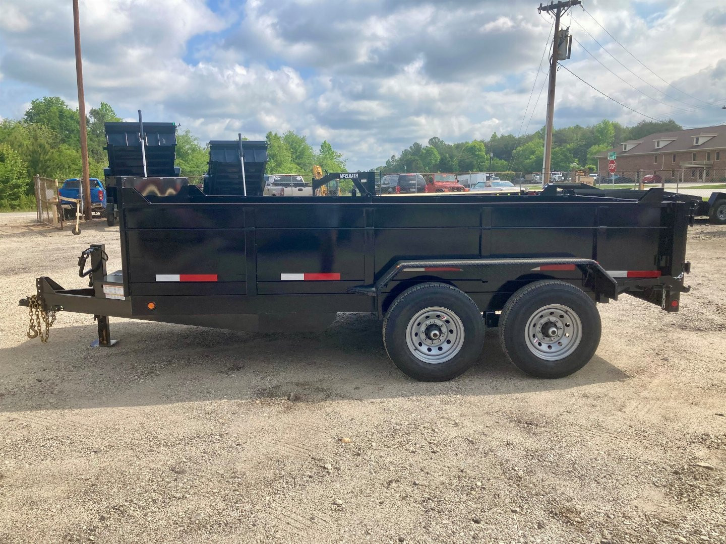 New 2025 McElrath Trailers 7x14DT7T Dump Trailer