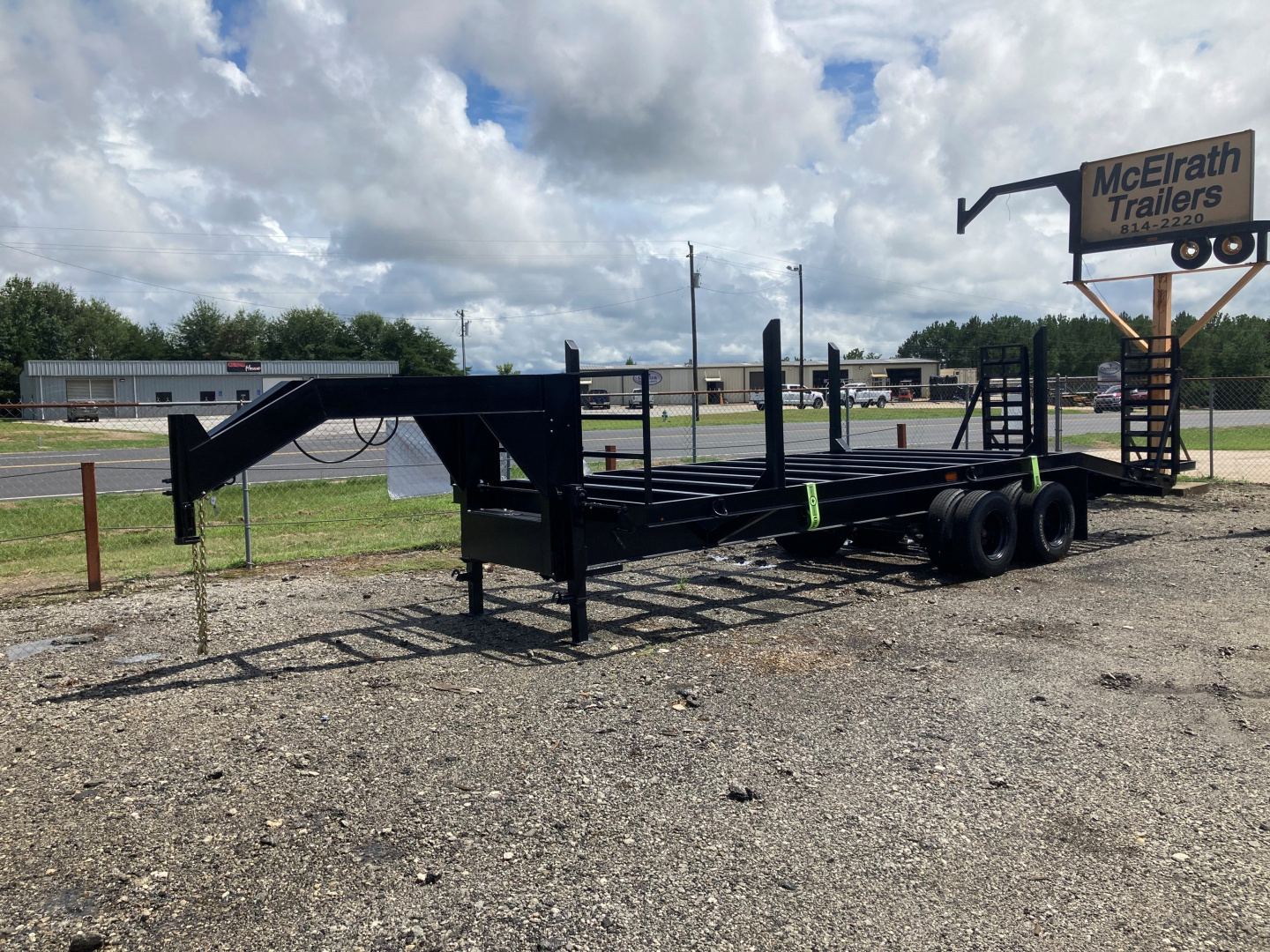 New 2025 McElrath Trailers 8.5X25 GN LOG TAILER Equipment Trailer