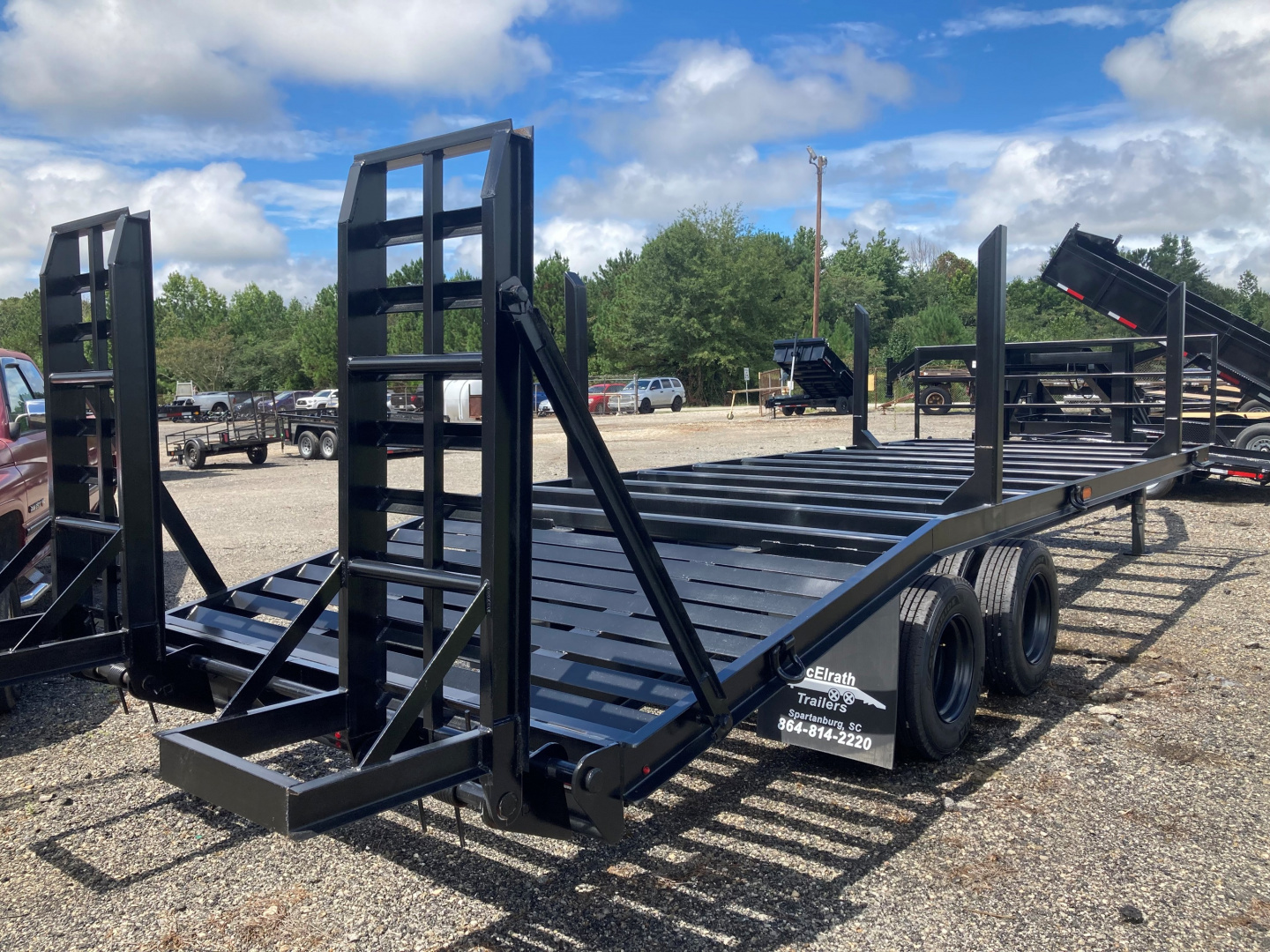 New 2025 McElrath Trailers 8.5X25 GN LOG TAILER Equipment Trailer