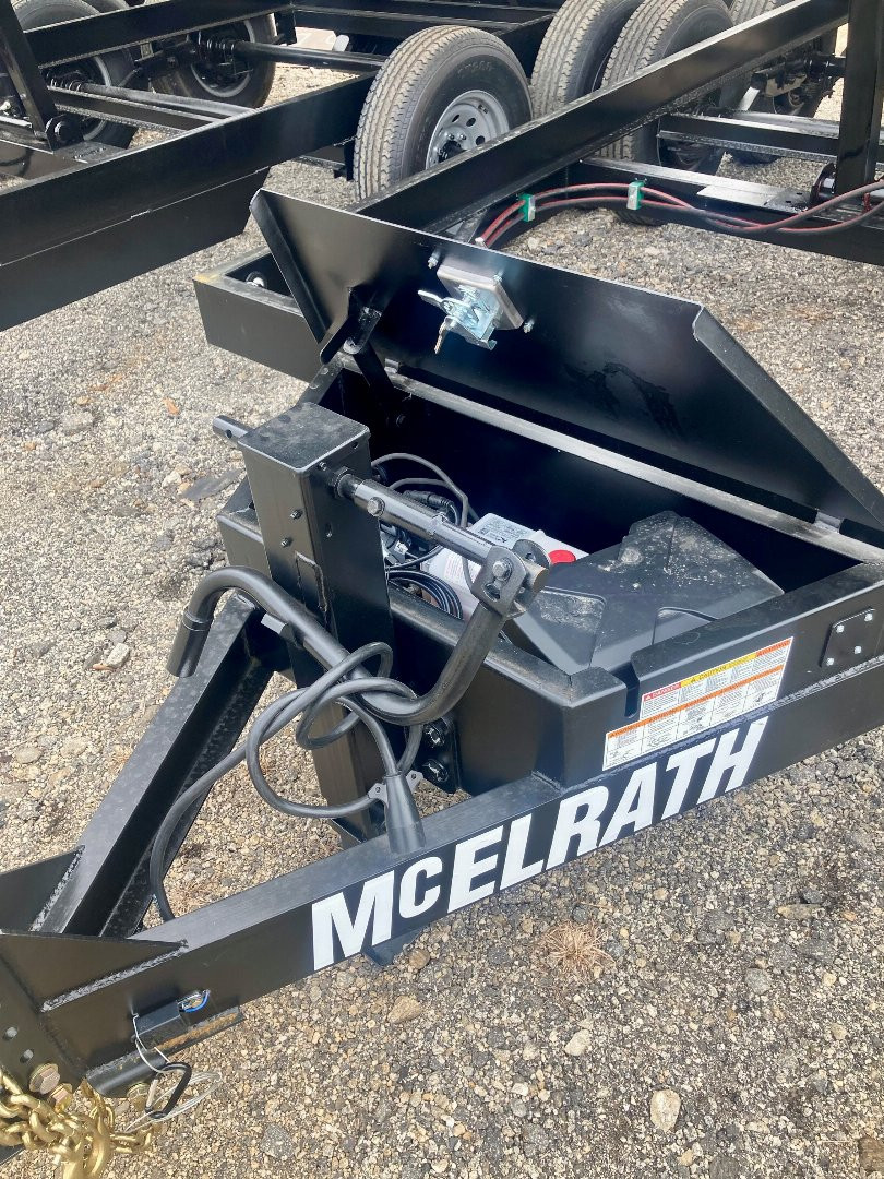 New 2025 McElrath Trailers 7X14DT7T Dump Trailer-4' Sides
