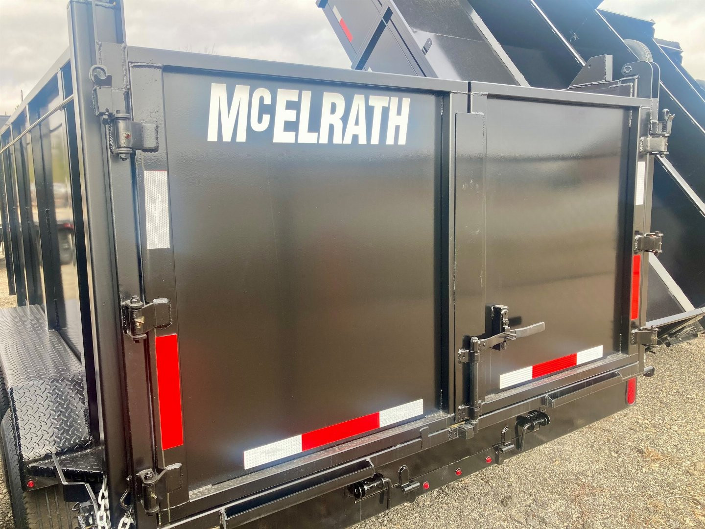 New 2025 McElrath Trailers 7X14DT7T Dump Trailer-4' Sides