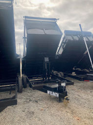 New 2025 McElrath Trailers 7X14DT7T Dump Trailer-4' Sides