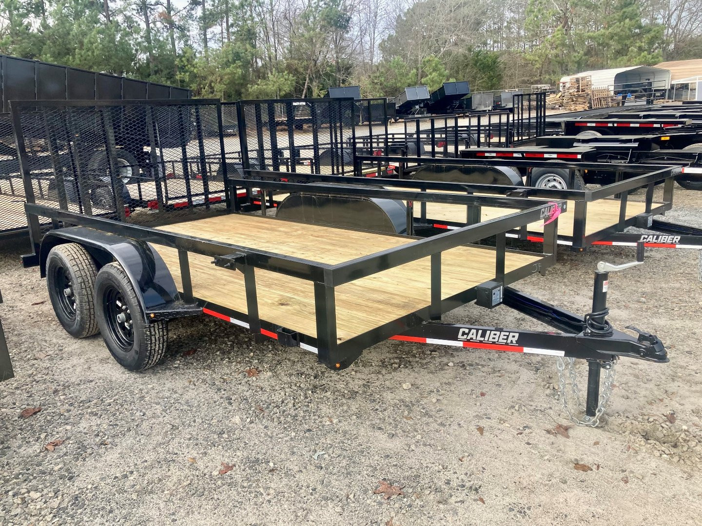 New 2025 Caliber Trailer Mfg 6.5x12-7k Utility Trailer