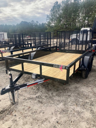 New 2025 Caliber Trailer Mfg 6.5x12-7k Utility Trailer