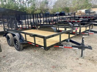 New 2025 Caliber Trailer Mfg 6.5x12-7k Utility Trailer