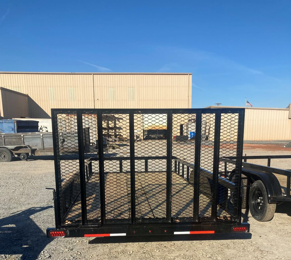 New 2025 Caliber Trailer Mfg 6.5x14 -7k Tandem Utility Trailer