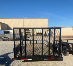 New 2025 Caliber Trailer Mfg 6.5x14 -7k Tandem Utility Trailer