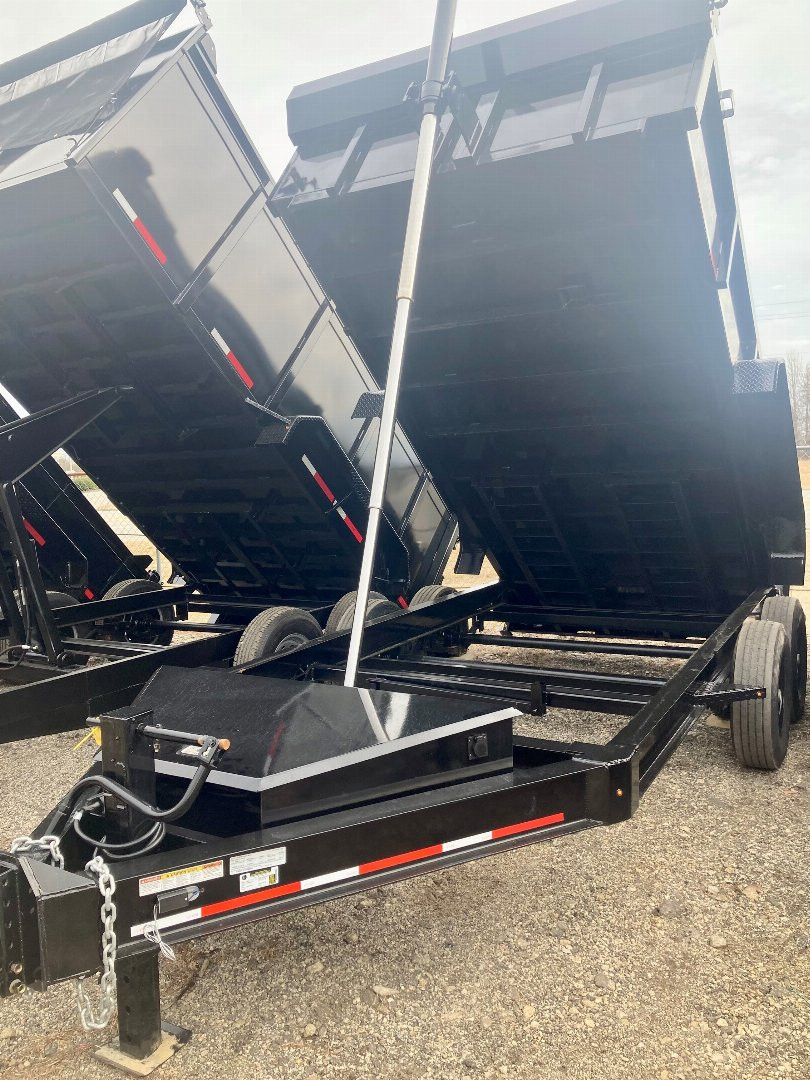 New 2025 Caliber Trailer Mfg 7X14-14K DUMP TRAILER