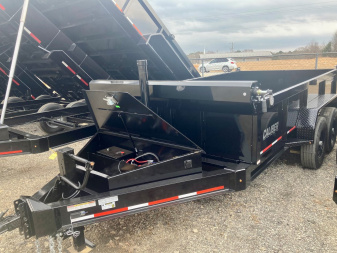 New 2025 Caliber Trailer Mfg 7X14-14K DUMP TRAILER