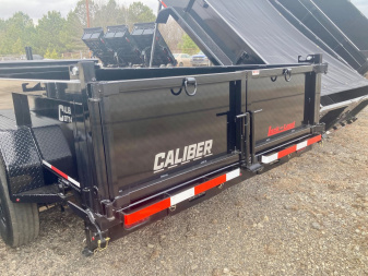 New 2025 Caliber Trailer Mfg 7X14-14K DUMP TRAILER