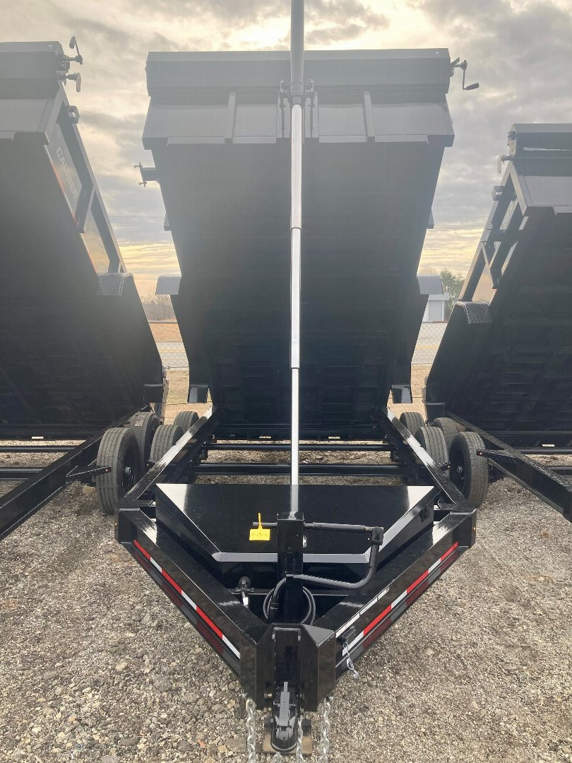 New 2025 Caliber Trailer Mfg 7X14 DUMP TRAILER
