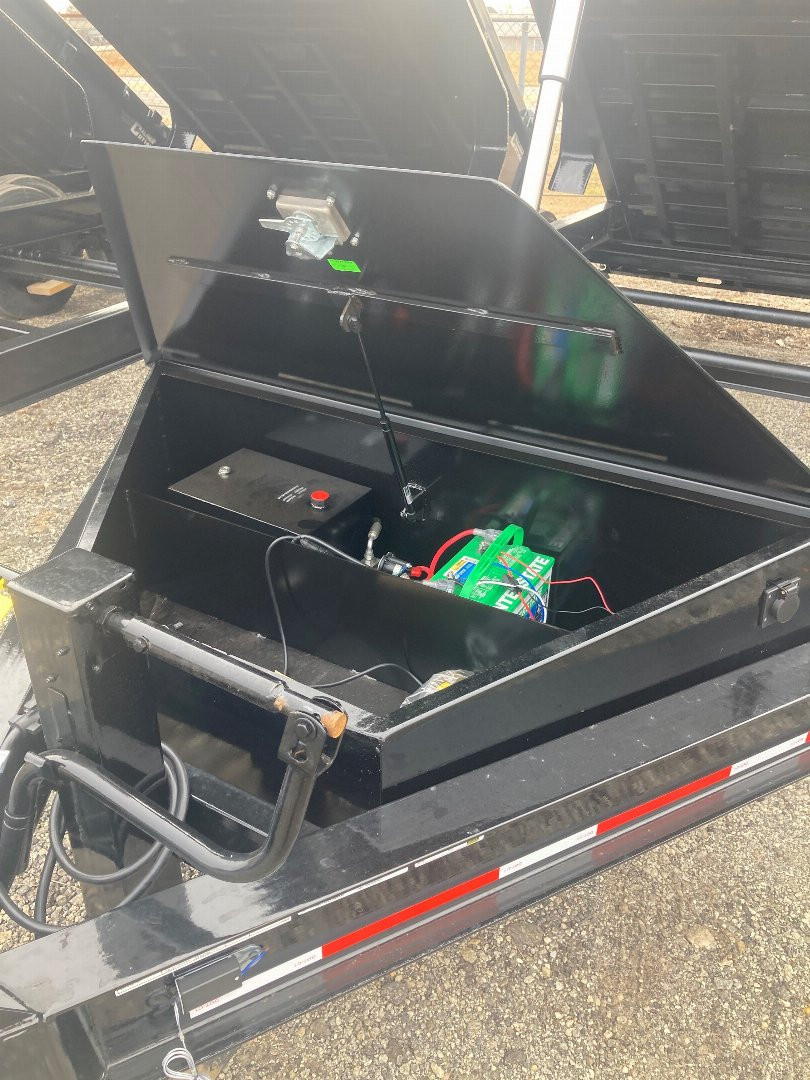 New 2025 Caliber Trailer Mfg 7X14 DUMP TRAILER